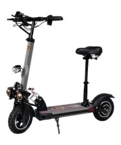Aster E10 High Powered Electric Bike for Efficient Commuting Grey