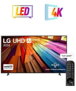 LG 75 Inch UHD UT80 4K Smart TV 75UT8000 Black