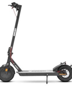 Ducati Pro1 Evo Advanced Electric Scooter | 350W Powerful Motor, Turn Signals, 10” Air Tyres, Dual Braking System | 25Km Range, Led Display, 4 Driving Modes, Max Load 100Kg | Black