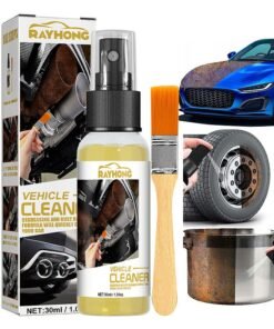 RAYHONG Powerful Rust Remover Spray, Car Rust Removal Spray, Metal Rust Remover Spray, Car Chassis Rust Converter Spray, Ironfree Rust Converter Spray, Rust Removal Spray For Car, 30ML