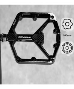 HOMESTAR 2 Pcs Mountain Bike Pedals, MTB Bicycle Flat Pedals, Alloy Aluminum Durable Sealed Bearing for Most Bikes - Image 4