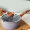 Delcasa 16cm Essential Saucepan with Glass Lid DC3331