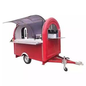 Mobile Kitchen Food Trailer and Hot Dog Cart Ice Cream Cart Food Truck