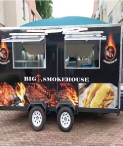 Food Trailer with Full Kitchen and Ice Cream Counter Premium Quality In Stock Fast Delivery Available for Immediate Food Busines