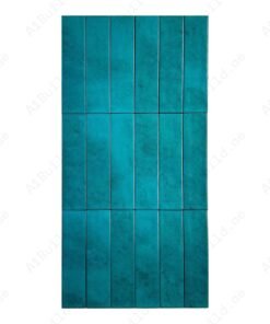 Aqua Blue Semimatte Porcelain Artisanal Tile