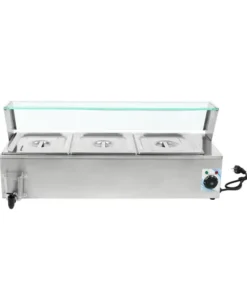 Electric Bain Marie Glass Counter 3 GN