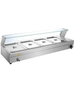 Glass Counter Bain Marie 4 GN