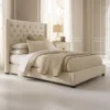 Button Tufted Bed