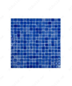 European Mosaic Series Klein Blue Recycled Glass Mosaic