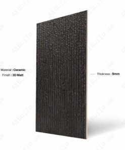 Alternative view of CHARCOAL STRIDE 30X60CM 09MM CERAMIC INDOOR OUTDOOR WALLS TILE