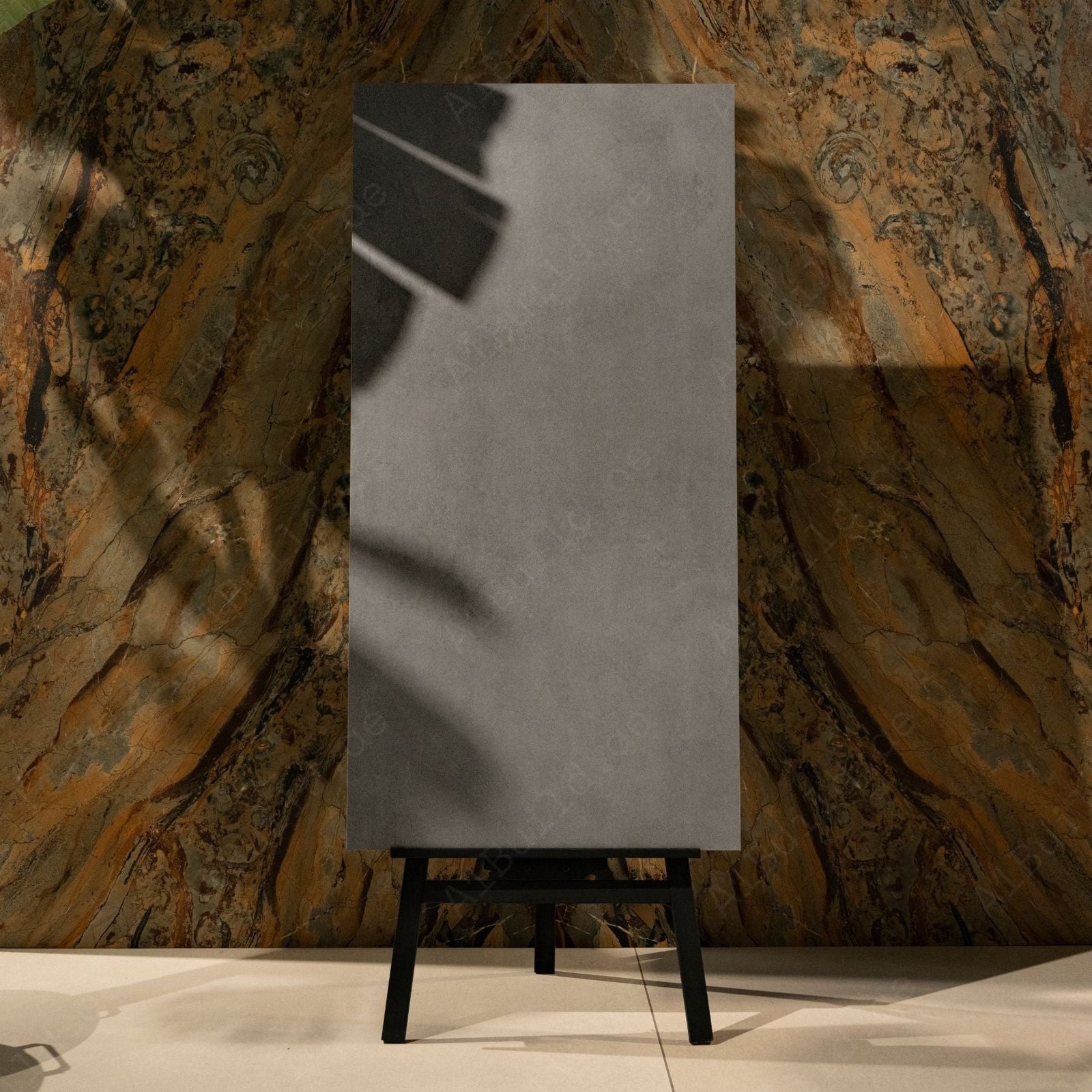 Cemento Nero Industrial Concrete Look Porcelain Tile 60x120cm | 09mm - Image 2
