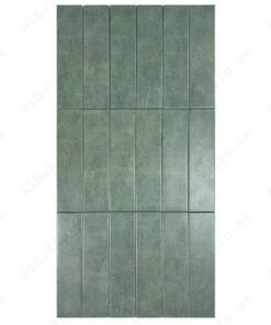Hunter Green Semimatte Porcelain Artisanal Tile