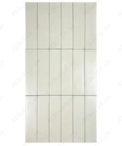 Light Beige Semimatte Porcelain Artisanal Tile