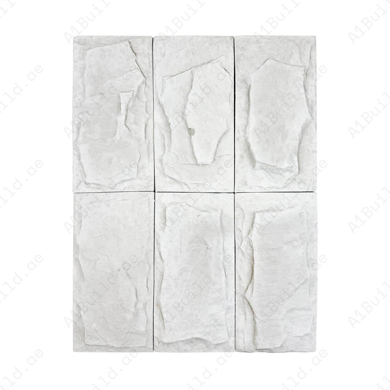 Tuscany Essence White Mushroom Stone Design Cement Artificial Tile