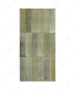Grass Green Glossy Porcelain Artisanal Tile