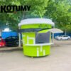 Coffee Cup Milk Tea Beverage Vending Cart Multifunctional Ice Cream Scenic Area Kiosk Customization