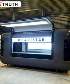 Truth Mobile Bar Beer Ice Cream Pass Inspection Food Truck Cart Sale Stainless Steel Hot Dog Pizza Small Food Truck Trailer