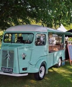 Popular Punch in Mobile Electric Multifunctional Food Truck Snack Car Selling Truck