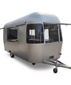 Street Small Mobile Coffee Ice Cream Food Trailer Fully Equipped Mobile Snack Machines Fast Food Truck for Sale