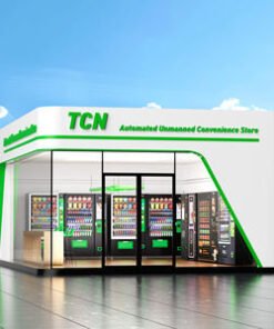TCN Europe Unmanned Convenience Store Vending Machine Snacks Drinks Combo Vending Machine