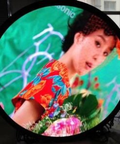 Customized Special-shaped Irregular P2.5/P3/P4 Full Color logo Banner Dish Circle Indoor P2.5 Round Circular Led Display