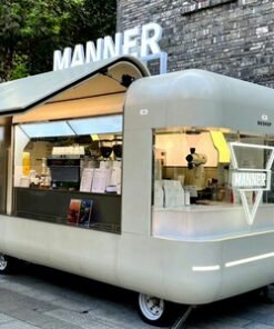 Street Food Trailer Catering Food Truck Fully Equipped Mobile Restaurant Popcorn Concession Trailers