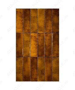 Honey Glossy Glazed Ceramic Artisanal Tile