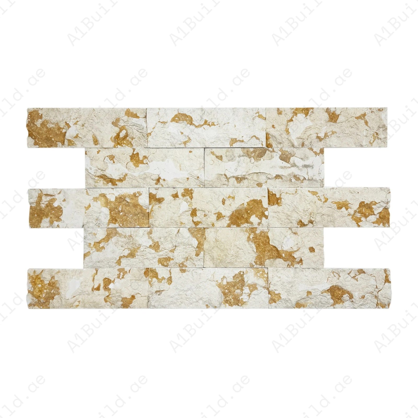Palatial Sands Light Beige Split Marble Wall Cladding