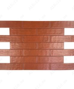 Alternative view of Light Coral Semimatte Porcelain Artisanal Tile