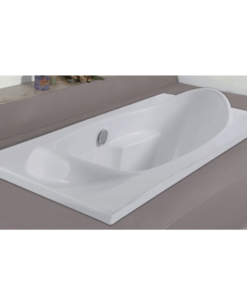 Monica inset acrylic bathtub rectangular 180x99cm, 189x104cm