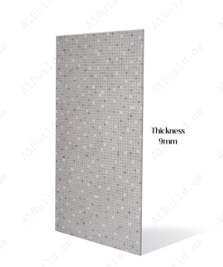 Alternative view of Motif Grey Porcelain Tile 60x120cm – Crafttech Finish