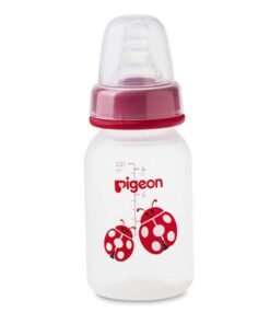 Alternative view of pigeon Peristalic Nipple Bottle, 0+ Months, 120ml, Assorted