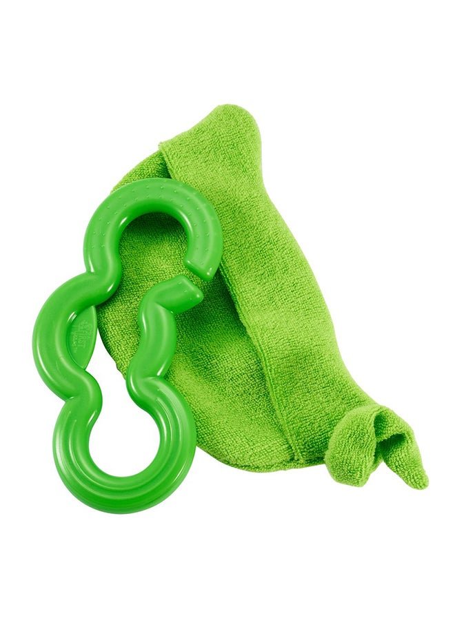 the FIRST years 2 In 1 Chilled Peas Teether, 3+ Months - Green