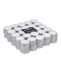 Pearl Coast 50-Piece Tealight Candles Ivory