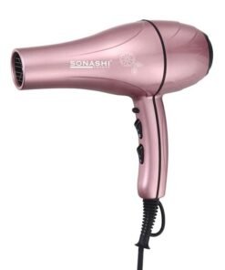 SONASHI Hair Dryer 2000W  Builtin 2 HeatAirflow Settings with Cool Shot Function  AC Motor with Cold and Hot Wind Feature  Stylish Lightweight Design For Comfort Use  SHD-3046 Rose-Gold