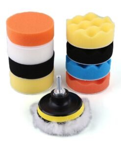OUTAD Car And Headlight Polishing Sponge Set