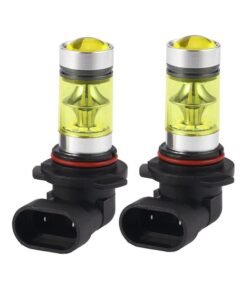OUTAD 2-Pieces 9006 HB4 LED Driving Light Bulbs Car Front Fog Lamps