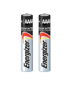 Energizer 2-Piece Long Lasting AAAA  Max Battery Set Silver/Black