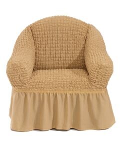 Fabienne One Seater Sofa Cover Light Beige