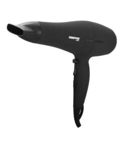 Geepas GHD86019 2200W Powerful Hair Dryer - 2-Speed & 3 Temperature Settings - Salon Quality with Cool Shot Function for Frizz Free Shine - Portable Hair Dryer Black