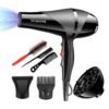 Sunhome 7-Piece Professional Hair Dryer Set，2300W Black
