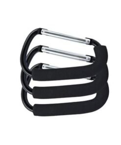 Gorse 3-Piece Soft High-Strength Convenient Stroller Hook Hanger Organizer Set