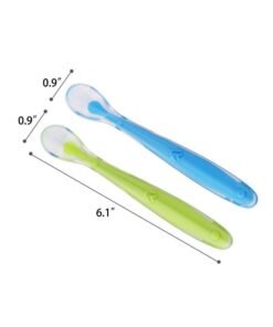 Alternative view of Kirecoo 4-Piece Baby Feeding Training Spoon With Case Set
