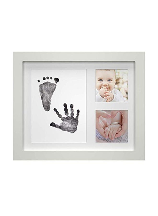ONE WALL Baby Hand And Foot Print Casting Mold Frame Memory Gift Set - Multicolour