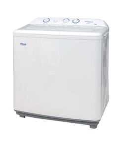 SUPER GENERAL 10 Kg Twin-Tub Semi-Automatic Washing Machine, Efficient Top-Load Washer With Low Noise Gear Box, Spin-Dry, 84 x 49 x 92 Cm 630 W SGW1056N White