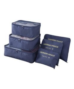 Luggage Organizer Laundry Bags Blue Medium