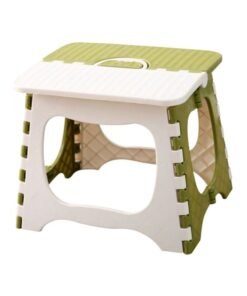 Sharpdo Foldable Step Stool Green/White 24x18x19cm