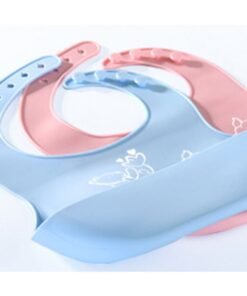 PREUP Newborn Infant Functional Silicone Light Weight Food Bibs Baberos For Baby - Image 3