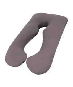 Stylie U Shape Multi-Functional Comfortable Maternity Pillow Polyester - Grey Polyester Grey 70x25x120cm