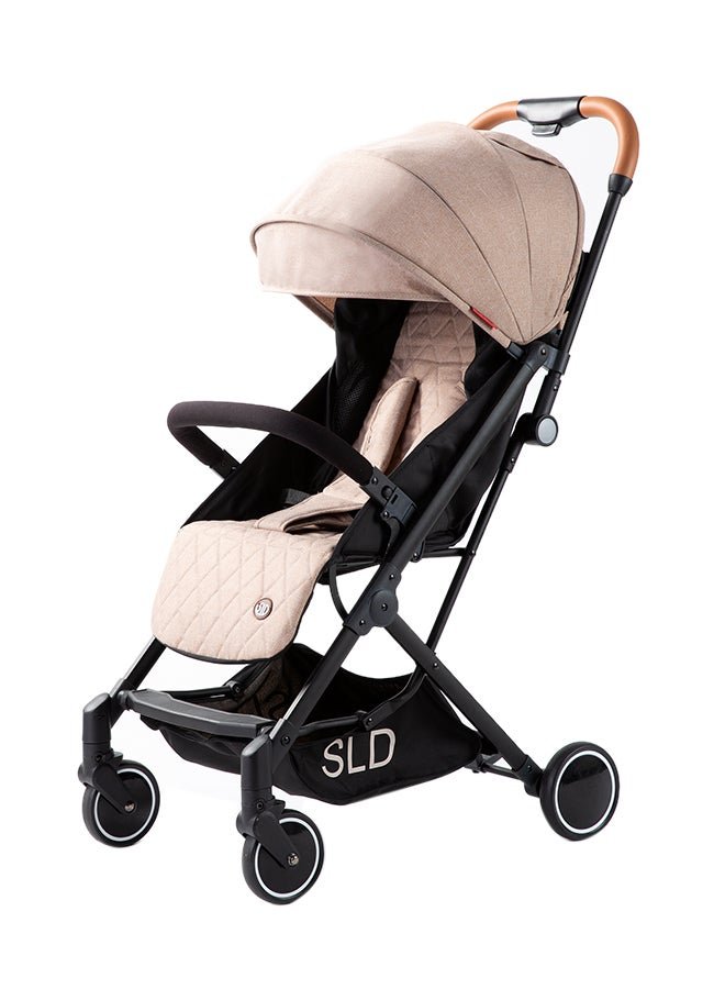 TEKNUM Travel Lite Stroller SLD Extra Wide Seat And Single Hand Fold - Multicolour